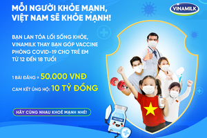 Chỉ cần làm một việc đơn giản, bạn đã góp vaccine cho trẻ em để phòng Covid-19