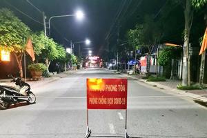 Một phụ nữ từ Bình Dương về dương tính Covid-19, cách ly 29 hộ dân