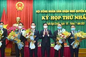 Quận Ngô Quyền tổ chức kỳ họp thứ nhất HĐND quận