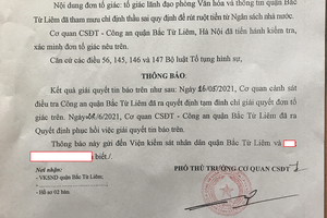 "Tắc" trong xử lí sai phạm đền bù GPMB Dự án Đề pô xe điện đoạn Nhổn - ga Hà Nội: Phải xử lí trách nhiệm người đứng đầu!