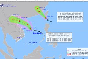 Áp thấp nhiệt đới có khả năng mạnh lên thành bão trên Biển Đông, Bắc Bộ mưa to
