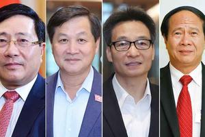 4 Phó Thủ tướng, 22 bộ trưởng, trưởng ngành Chính phủ nhiệm kỳ 2021-2026