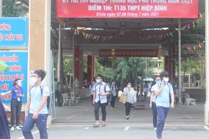 TP Hồ Chí Minh: Sẽ xem xét đặc cách tốt nghiệp THPT cho thí sinh thi đợt 2