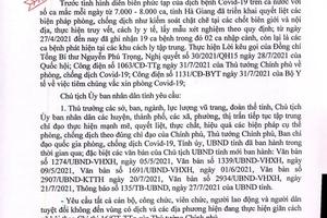 Hoạt động thể dục thể thao, dịch vụ vui chơi giải trí được hoạt động từ ngày 5/8