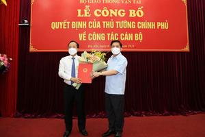 Ông Nguyễn Duy Lâm giữ chức Thứ trưởng Bộ GTVT