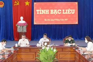 Phó Thủ tướng Vũ Đức Đam kiểm tra công tác phòng, chống dịch bệnh tại Bạc Liêu