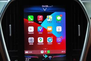 VinFast bổ sung tính năng Apple CarPlay cho Lux A2.0 và Lux SA2.0