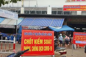 Xét nghiệm triệt để nhằm chặn đứng nguồn lây từ chợ đầu mối Hoà Cường
