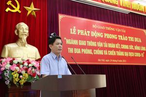 Bộ GTVT phát động phong trào thi đua phòng, chống Covid-19