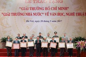 Lập Hội đồng cấp Nhà nước xét tặng Giải thưởng Hồ Chí Minh, Giải thưởng Nhà nước về văn học, nghệ thuật
