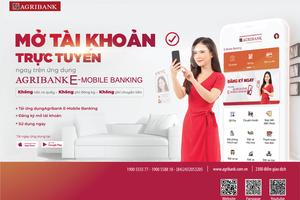 Agribank triển khai mở tài khoản trực tuyến bằng định danh điện tử (eKYC)