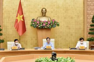 Thủ tướng họp trực tuyến toàn quốc tới 9.043 xã, phường để xốc lại việc chống dịch 