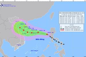 Bão CONSON đi vào Biển Đông, Bắc Bộ và Trung Bộ mưa to 