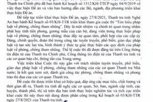 Thanh tra Nghệ An triển khai Cuộc thi "Tìm hiểu pháp luật về phòng, chống tham nhũng"