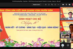 Thực hiện phương châm hành động “Đoàn kết – Kỷ cương – Sáng tạo  – Hiệu quả - Hành động”