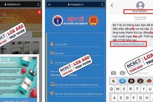 Tỉnh táo trước tin nhắn, thông tin mạng xã hội “núp bóng” phòng, chống dịch Covid-19