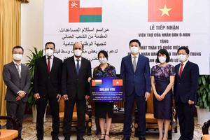 Oman ủng hộ 300.000 USD cho nhân dân một số tỉnh miền Trung bị ảnh hưởng lũ lụt