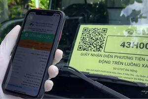 Người dân Đà Nẵng sắp được di chuyển ra, vào thành phố bằng mã QRcode