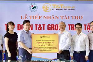 T&T Group tài trợ 20 tỷ đồng giúp Bệnh viện Đức Giang lập trung tâm ICU chống dịch COVID-19