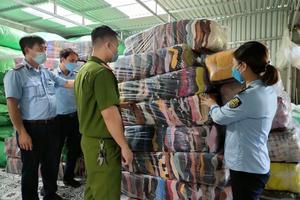 Thái Bình kiểm tra đột xuất nhiều kho hàng, cơ sở kinh doanh thời trang, dệt may