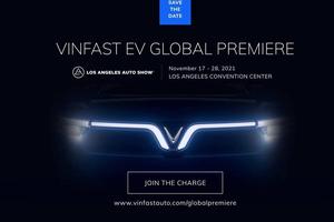 VinFast công bố 2 mẫu xe điện mới tại Los Angeles Auto Show 2021