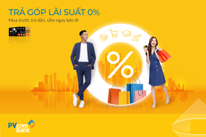 Trả góp lãi suất 0% qua thẻ tín dụng góp phần thúc đẩy thanh toán không tiền mặt

