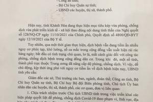 Không để dịch bệnh Covid-19 lây lan ra diện rộng trong cộng đồng