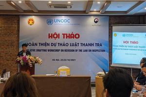 Cụ thể hóa chủ trương, chính sách của Đảng, Nhà nước về công tác thanh tra và đáp ứng yêu cầu thực tiễn