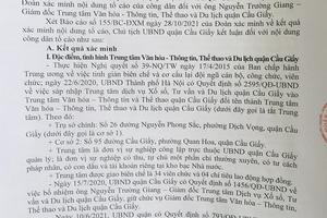 8/10 nội dung tố cáo đúng 