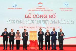 Vinh danh 76 công trình tiêu biểu Sách vàng Sáng tạo Việt Nam năm 2021