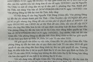 Yêu cầu giải quyết đơn tố cáo đúng luật