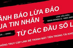 BHXH Việt Nam kiến nghị có biện pháp cảnh báo người dân về tin nhắn lừa đảo nhận tiền hỗ trợ