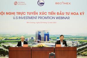 Bình Dương tổ chức hội nghị trực tuyến xúc tiến đầu tư với Hoa Kỳ