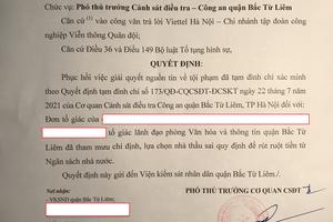 Hà Nội: Phục hồi giải quyết tố giác việc tham mưu chỉ định, chọn nhà thầu sai quy định tại Bắc Từ Liêm