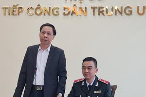 Tập trung kiểm tra, đôn đốc việc thực hiện tiếp công dân, xử lý đơn thư tại các địa phương