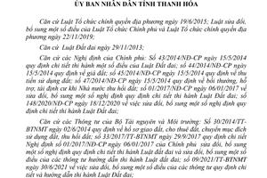 Tỉnh quyết định 2 dự án nhằm thay đổi diện mạo ở huyện Hà Trung

