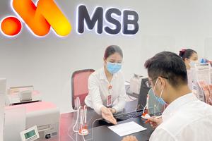 MSB đặt mục tiêu lợi nhuận năm 2022 tăng hơn 30%, dự kiến chia cổ tức 30%