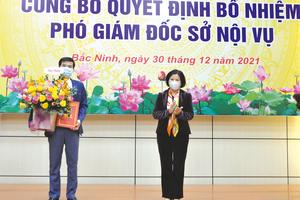 Bắc Ninh bổ nhiệm Phó Giám đốc Sở Nội vụ