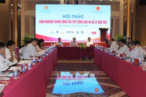 Số lượt tiếp công dân và đơn thư tiếp nhận đều giảm