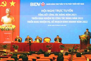 BIDV hoàn thành đồng bộ, toàn diện, vượt trội các chỉ tiêu kế hoạch 2021