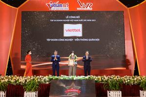 Viettel đứng đầu top 500 doanh nghiệp lớn nhất Việt Nam