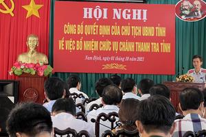 Nâng cao chất lượng, hiệu quả các cuộc thanh tra