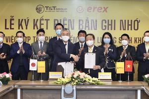 Tập đoàn T&T Group và Tập đoàn EREX (Nhật Bản) hợp tác phát triển năng lượng sinh khối tại Việt Nam