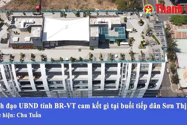 Lãnh đạo UBND tỉnh Bà Rịa - Vũng Tàu cam kết gì tại buổi tiếp cư dân sống ở chung cư Sơn Thịnh 2?