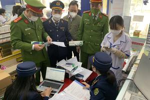 Kiểm tra, xử lý cơ sở kinh doanh thuốc phòng, chống dịch Covid-19