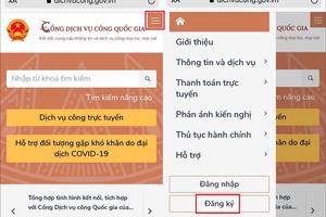 Chi tiết cách tạo tài khoản để nộp phạt online lỗi vi phạm giao thông 