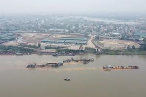 Công ty Cổ phần Cảng Hồng Vân gây sạt lở kè Xâm Thị