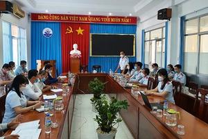 Thanh tra việc sử dụng ngân sách, tài chính và thực hiện đầu tư xây dựng tại UBND thị xã Gò Công