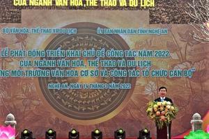 Phát động triển khai công tác năm 2022