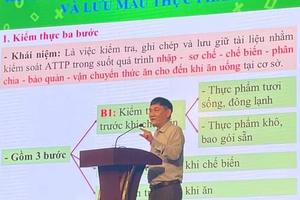 Tập huấn về ATTP cho các cơ sở lưu trú, khu du lịch